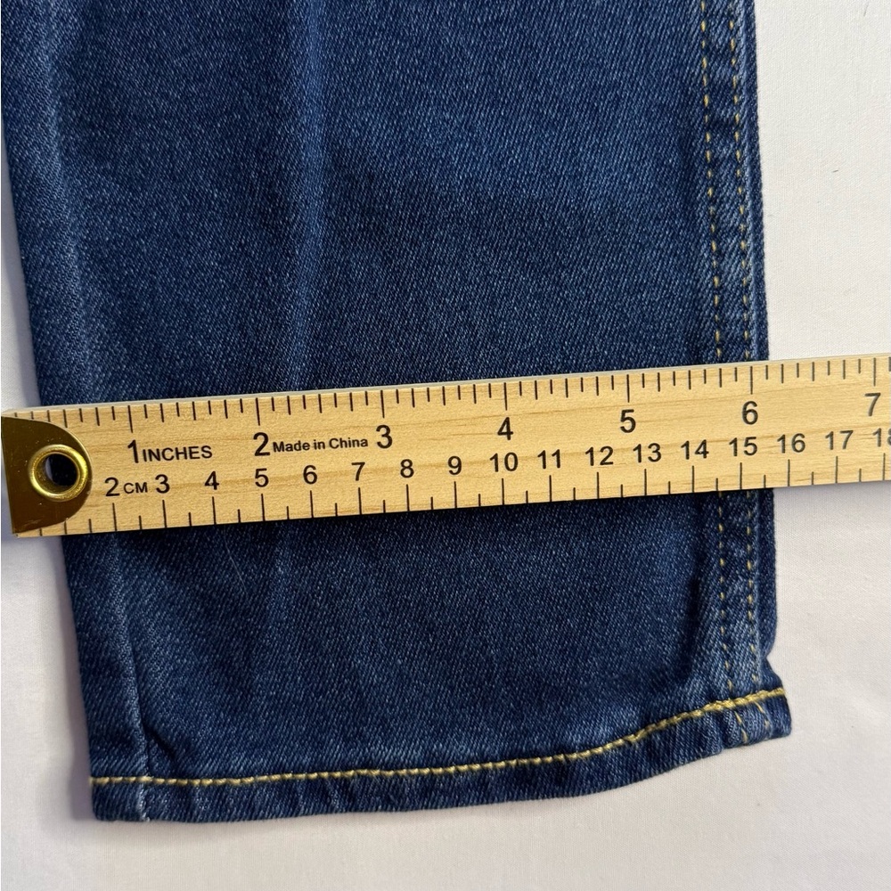 Levi's Dark Blue Stretch Low Pro Jeans with Red Label - Picture 7 of 9